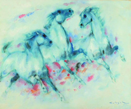 Holesch Dénes festőművész életmű-kiállítása