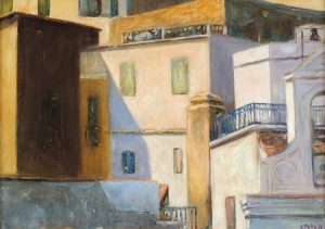 Fehér György festménye