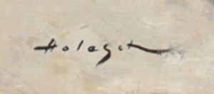 Holesch Dénes festménye