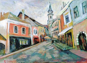 Szilárd Klára festménye