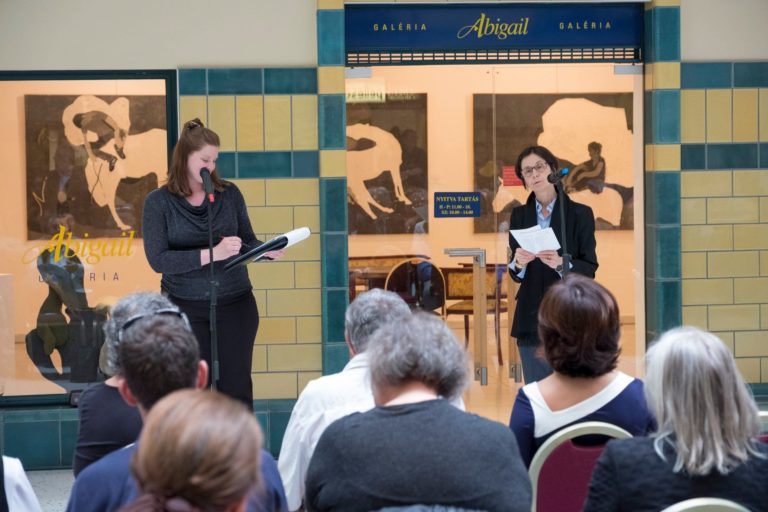 Péter-Breton Anna kiállításmegnyitó